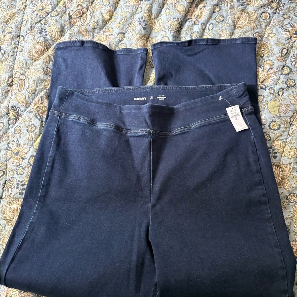 Old Navy Women's Deep Blue Jeggings